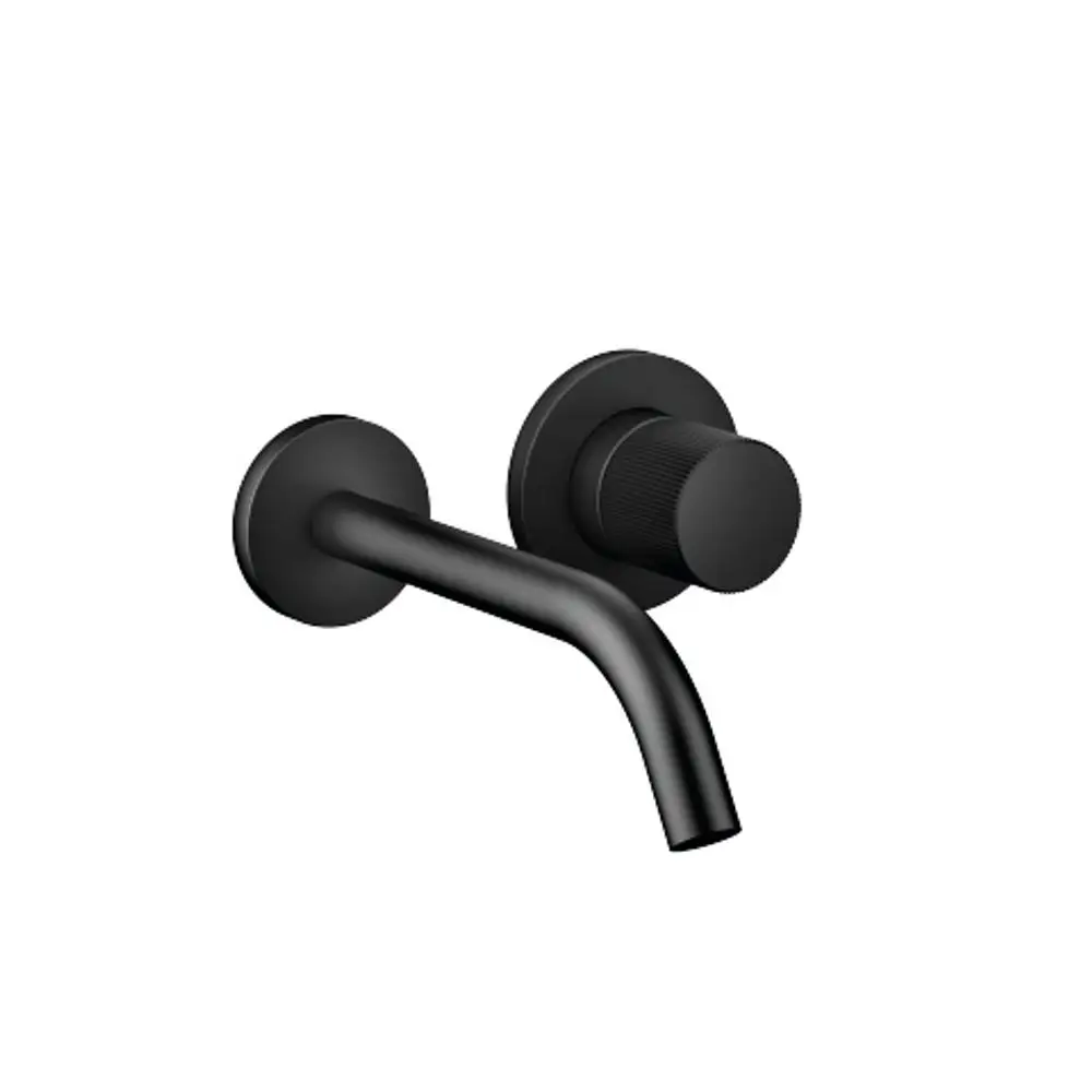 Dornbracht-META-Waschtisch-Wand-Einhandbatterie-Ausladung 190mm-schwarz matt, 36860664-33 Galeriebild 1